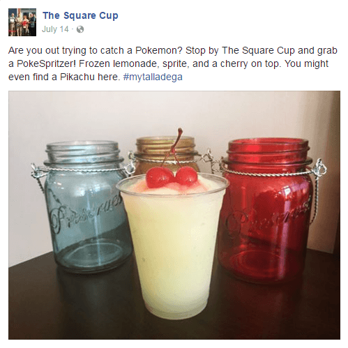 The Square Cup Facebook Post
