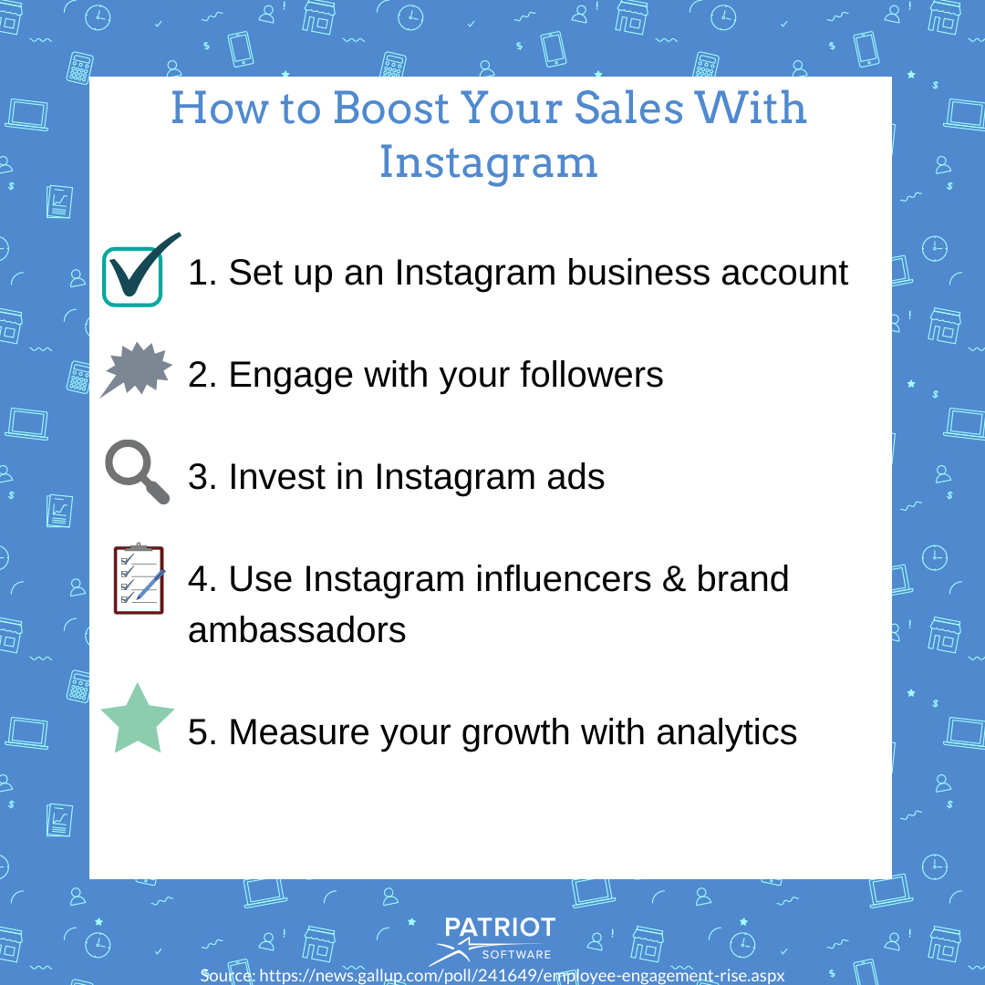how to boost sales with instagram