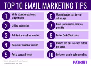 Top 10 Email Marketing Tips And Tricks For Small Businesses