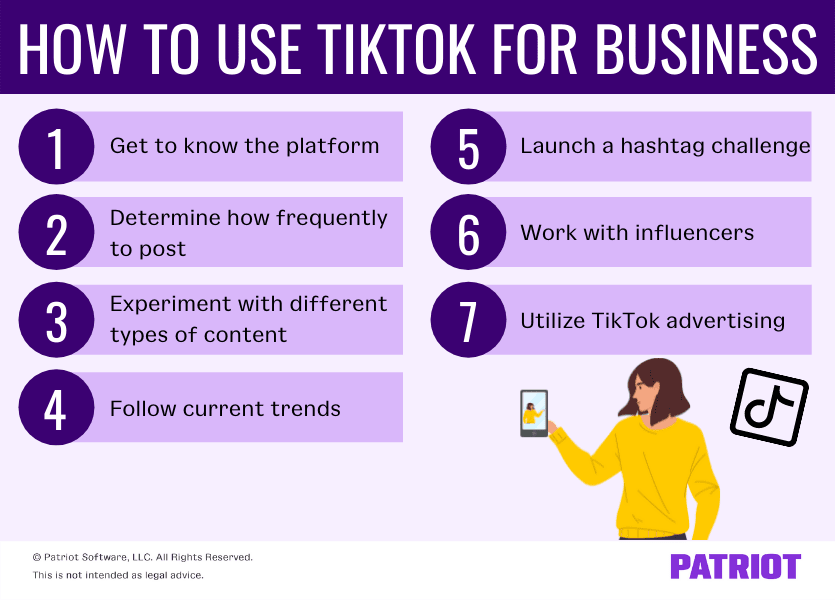 using tiktok for business