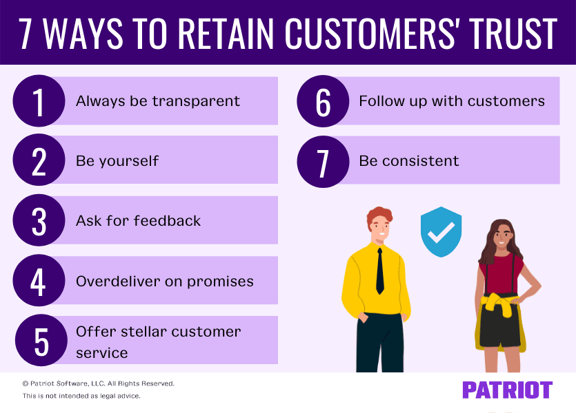 7 Strategies To Retain Customers Trust 3837