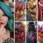 Hair N'At licensed cosmetologist Alysha Campbell; photos of customer styles