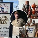 Collage of photos from Gettysburg Mercantile Museum in Gettysburg, Pennsylvania.