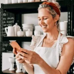 Business text messaging in action: Entrepreneur handles SMS.